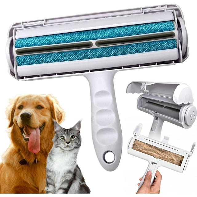 Pet Hair Remover Reusable Cat and Dog Hair Brush for Furniture, Couch