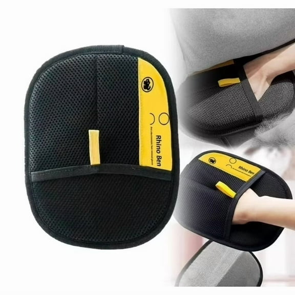 Pet Hair Remover, Rhino Ben Pet Hair Remover, Reusable Electrostatic Gloves Pet Hair, Pet Double-Sided Grooming Glove for Couch, Furniture, Carpet, Car Seat (Style-C)