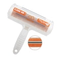 thumbnail image 1 of Pet Hair Remover Roller with Clear DustBin Lid for Couch, Carpet (Orange), 1 of 6