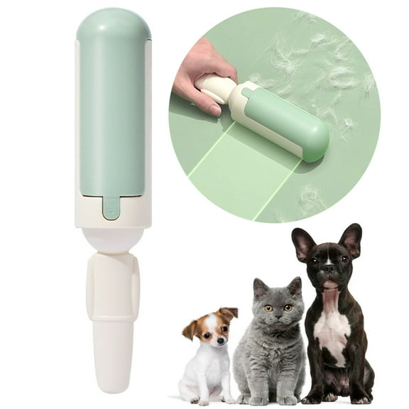 Pet Hair Remover Tool, Reusable Lint Roller Cat Dog Hair Remover for Couch, Furniture, Carpet, Car Seat or Bed, Multi-Surface Lint Roller with Storage