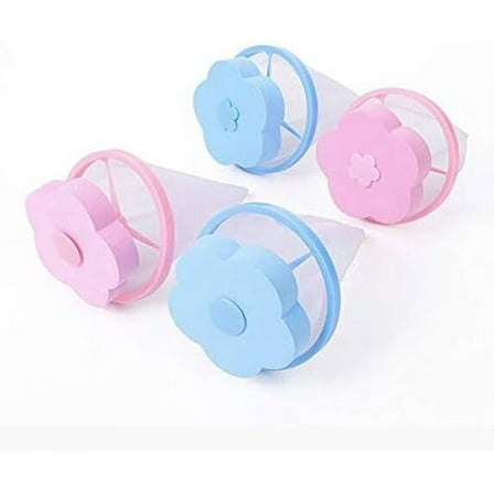 Pet Hair Remover for Laundry,Floating Hair Catcher,Pet Hair Remover,4 Pieces Reusable for Dogs and Cats for Washing Machine