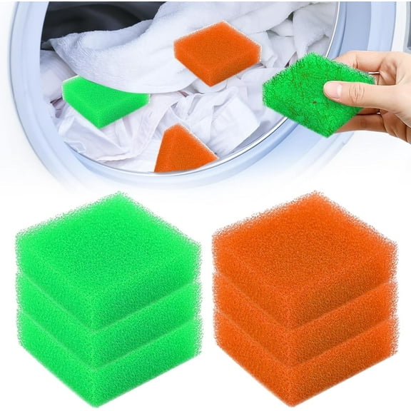 Pet Hair Remover for Laundry, Reusable Washing Machine Pet Hair Catcher, 6PCS