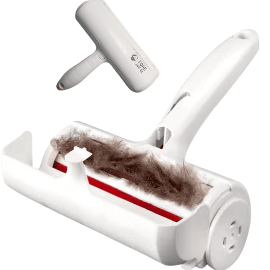 Reusable Pet Hair Remover & Fur Lint Roller for Furniture
