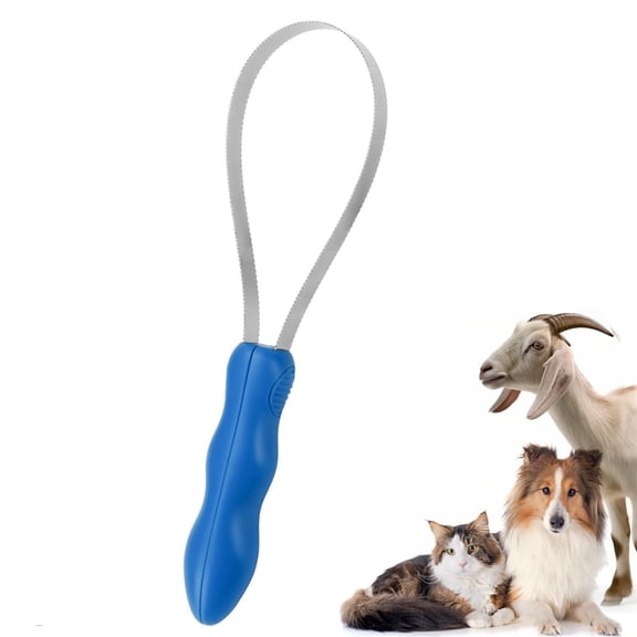 Pet Hair Shaving Brush Deshedding Tool with Handle Non Painful Undercoat Rake Dog Hair Removal Comb Shedding Blade Grooming Tool for Dogs Cats Short Long Hair