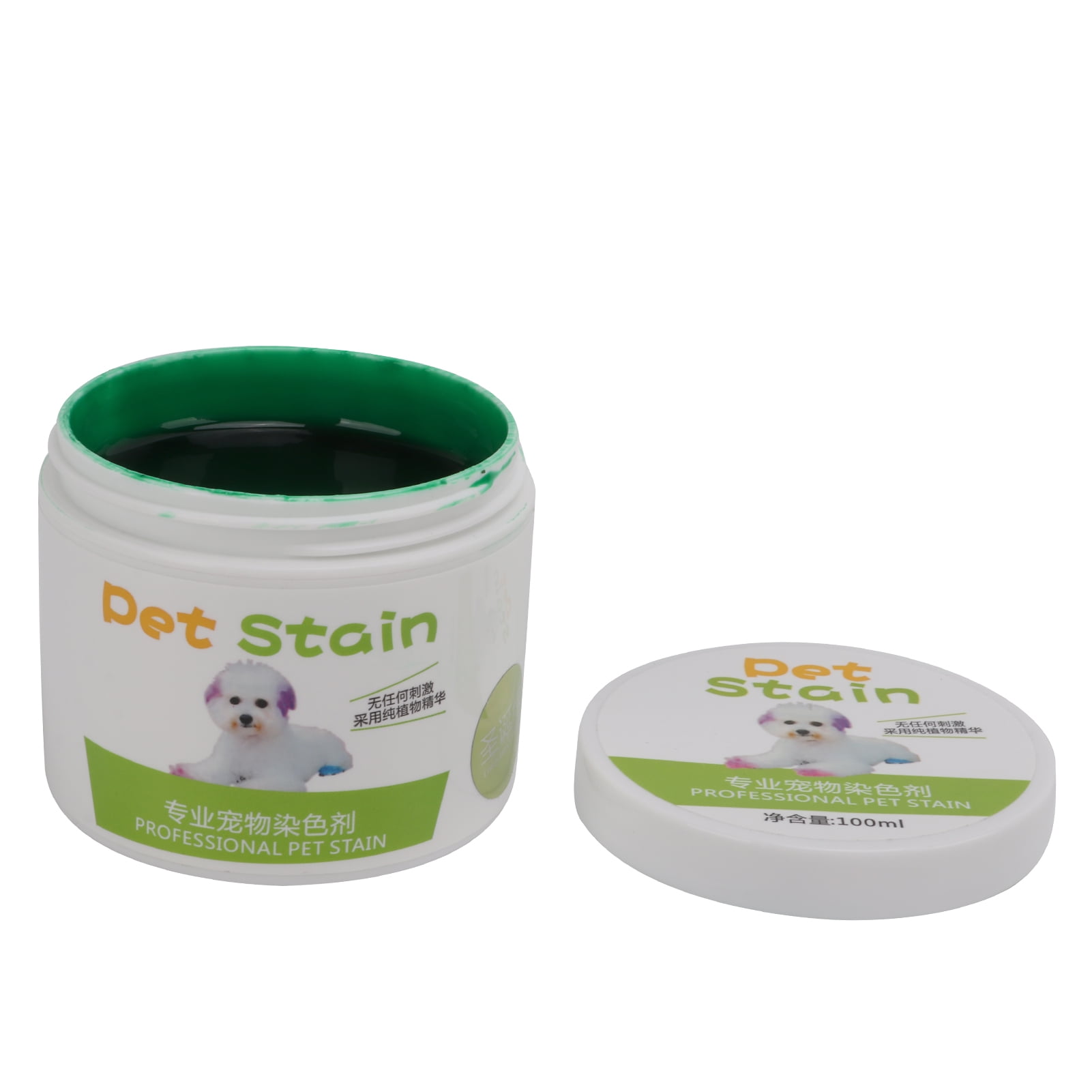 Pet Hair Temporary Dye, Pet Hair Dye Cream Bright Color Semi Permanent