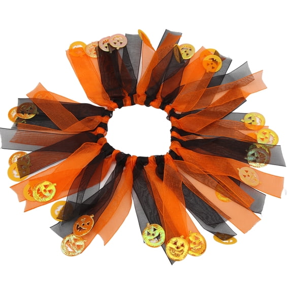 Pet Halloween Collar Soft Decorative Dog Collar With Pumpkin For Party Holiday Christmas