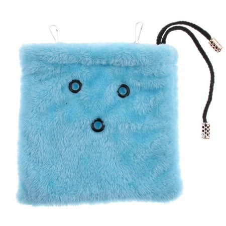 Pet Hamster Ferret Rat Squirrel Hammock Hanging Cage Nest Toys for Chinchilla, Guinea, , Rat, Mice, Small Blue