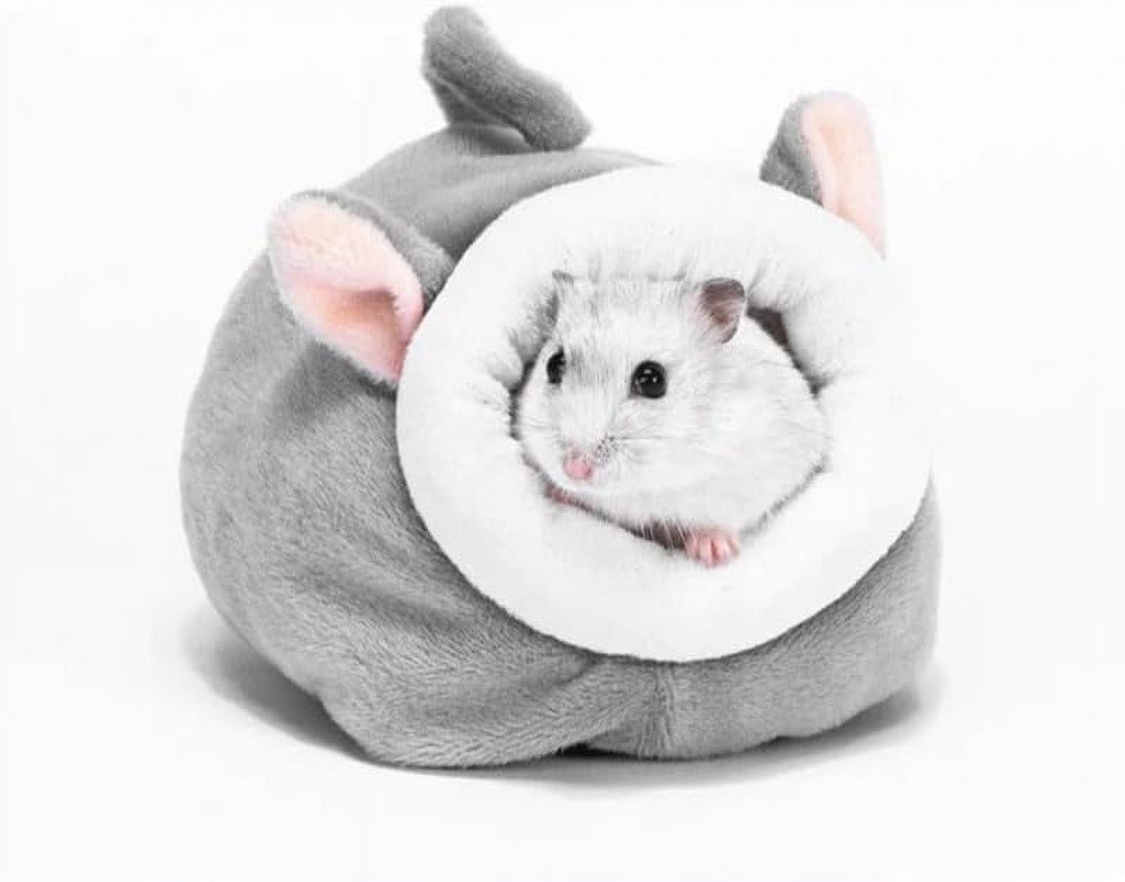 Pet Hamster Warm Bed House Cusion Fleece Hut Hanging Cage Cute Toy Nest ...