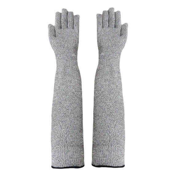 Pet Handling Gloves Bite Resistant Cat Grooming Arm Sleeves Anti Scratch Animal Handling Protection Gloves For Groomers Vets 11in
