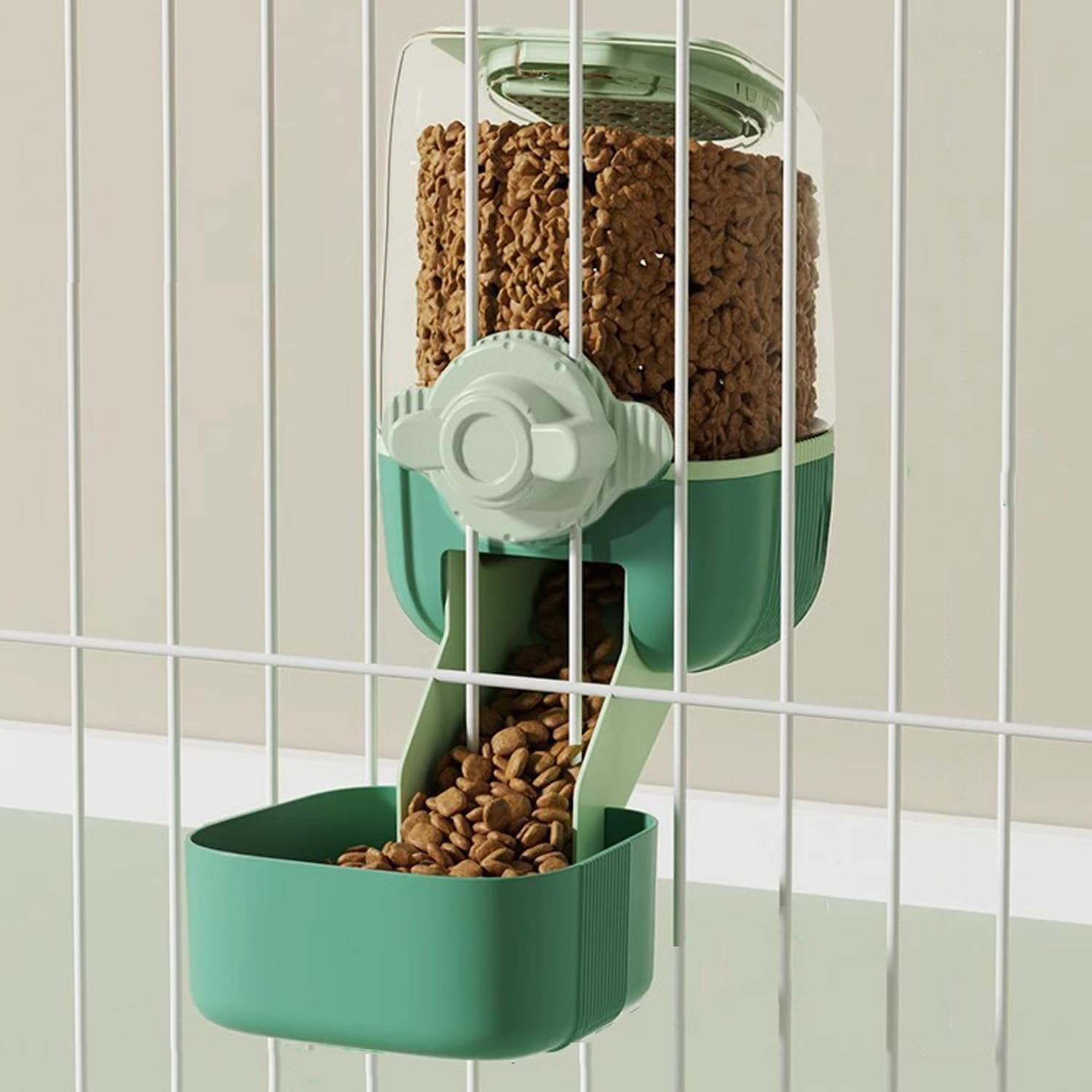 Curated visual reference: Puppy Feeder With Automated Feeding And Health Monitoring Reference: Pet Hanging Automatic Feeders Drinking Bowls Gravity Rabbit Feeder And