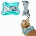 thumbnail image 1 of Pet Harness and Leash Set - Breathable Vest with Reflective Strips for Small Puppies, 1 of 6