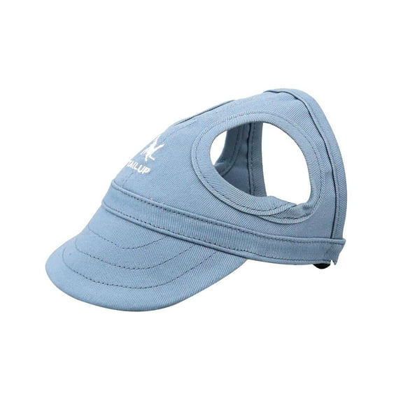 Pet Hat With Ear Holes Dog Sport Baseball For Sun Protection Adjustable Buckle