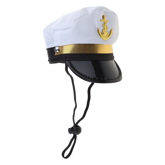 Pet Hat for Cats Dog Captain Pirate Headgear Fun Photography