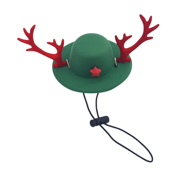 Pet Hat for Cats and Dogs Adjustable Knitted Cap with Brim for Photoshoots Parties Indoor Outdoor Wear