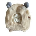 thumbnail image 1 of Pet HatS Pet Earmuffs Noise-Reducing Knit Winter Hat for Dogs Warm Cozy Headwear Clothing, 1 of 7