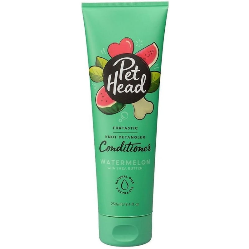 Pet Head Furtastic Knot Detangler Conditioner for Dogs Watermelon with