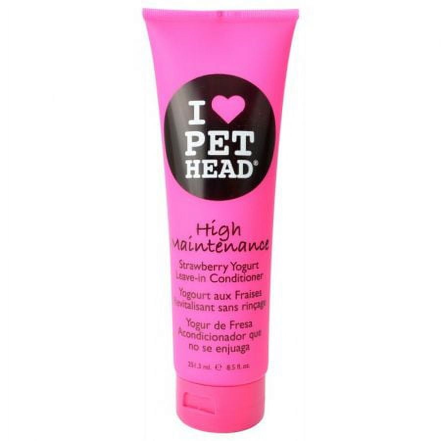 Pet Head High Maintenance Leave in Conditioner Strawberry Yogurt 8.5 oz 3 Pack Walmart