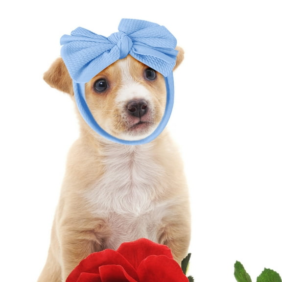Pet Headbands for Dogs Cats Cute Bow Headdress Dress Up Hat Accessory Party Photo Props