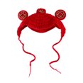 thumbnail image 1 of Pet Headdress New Year Style Holiday Dress Up Hand Knitting Cat Dog Woolen Yarn Hat Headwear Pet Accessories, 1 of 8