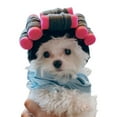 thumbnail image 1 of Pet Headgear - Pet Curly Hair Perm Hat Cosplay Funny Hat Puppy Cap Cat Headwear Pet Accessories Photo Props, 1 of 8