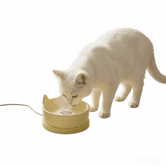 Pet Heated Water Bowl - Comfortable and Durable for Dogs, Cats, and Birds - Perfect for Indoor and Outdoor Use