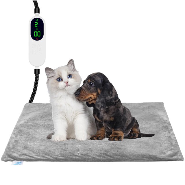 Pet Heating Pad for Cats Dogs, Electric Cat Heating Pad Indoor with