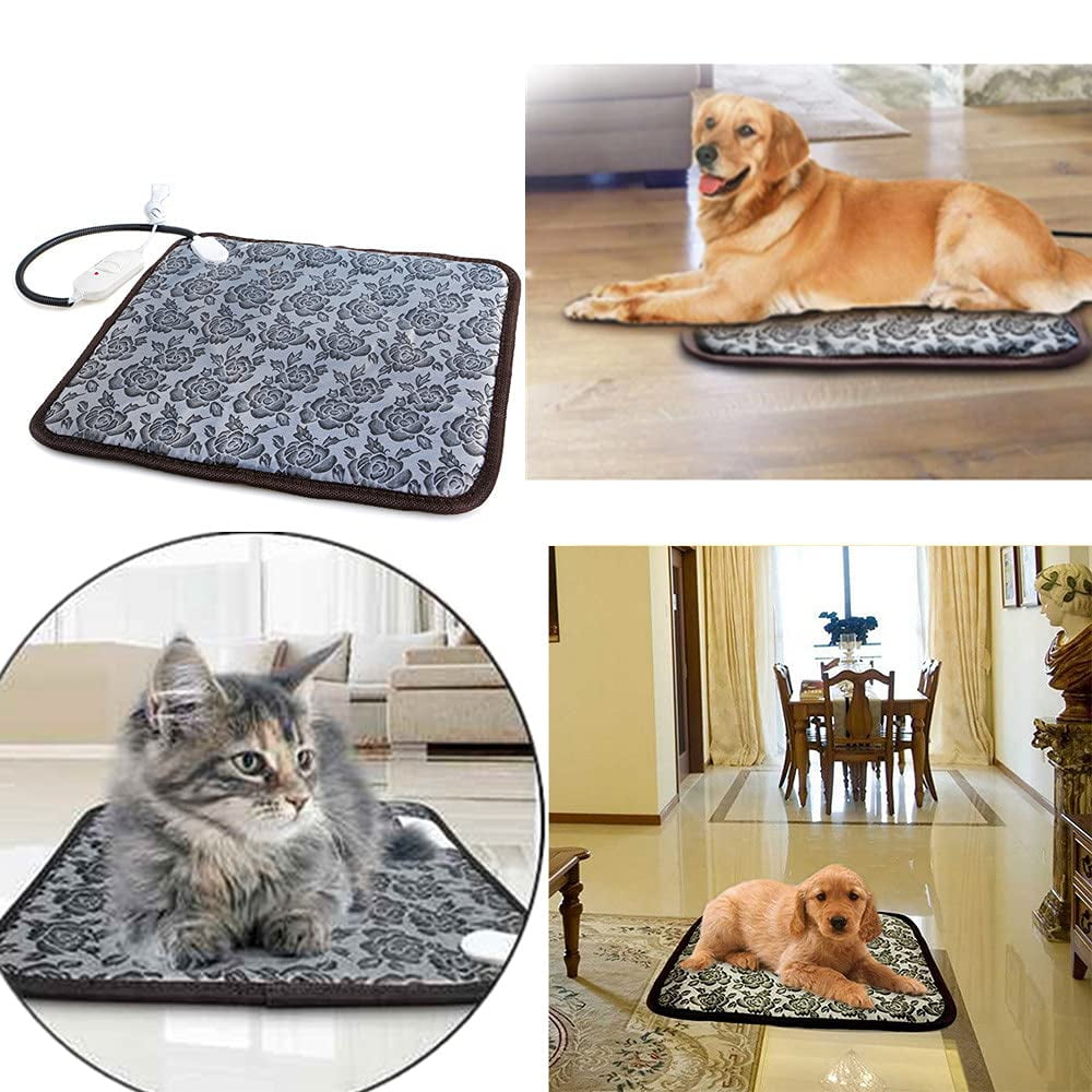 Pet Heating Pad, Electric Heating Pad for Dogs and Cats Indoor Outdoor