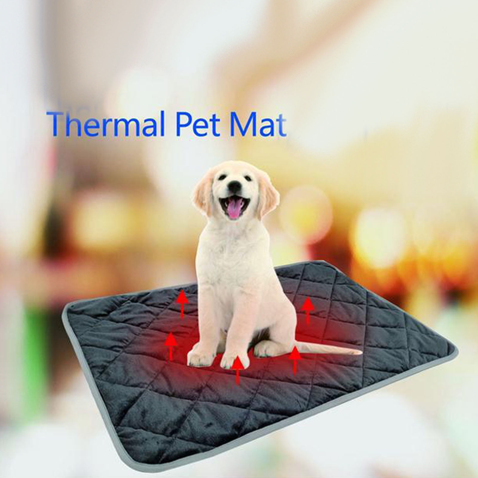 Pet Heating Pad Heating Mat SelfHeating Blanket for Cats and Dogs Self