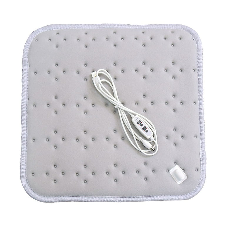 Pet Heating Pad Microwavable Pet Warming Pads Battery Operated Pet Heating Pad Puppy Boxes Pet Blanket for Bed USB Heated Seat Cushion Pad Breathable Rice Self Heating Puppy Pet Self Heating Pad