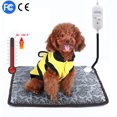thumbnail image 1 of Pet Heating Pad for Dog Cat, Adjustable Temperature Waterproof Electric Heated Mat with Chew Resistant Cord Indoor Warming Mat, 18" x 18", 1 of 8