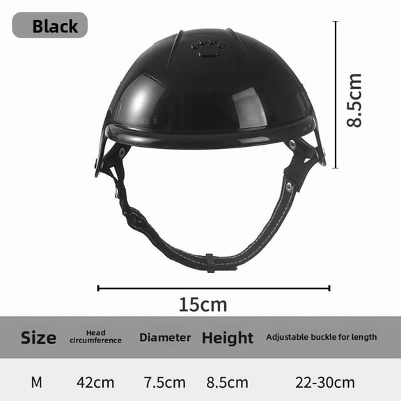 Pet Helmet Helmet for Dogs and Cats, Motorcycle Dog Helmet Pink for Small Medium Dogs Cats with Adjustable Strap, Windproof PU Leather Pet Cap for Outdoor Sports Cycling Riding