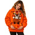 thumbnail image 1 of Pet Holder Hoodie,Christmas Oversized Hooded Sweatshirt with Front Carry Pocket for Small Cats and Dogs, Cozy Casual Long Sleeve Top, 1 of 5