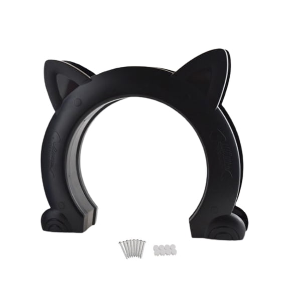 Pet Hole Door with Cartoon Shape Hole Door for Dog Cats Kitten Small Pet Gate Door Dogs Hole Door