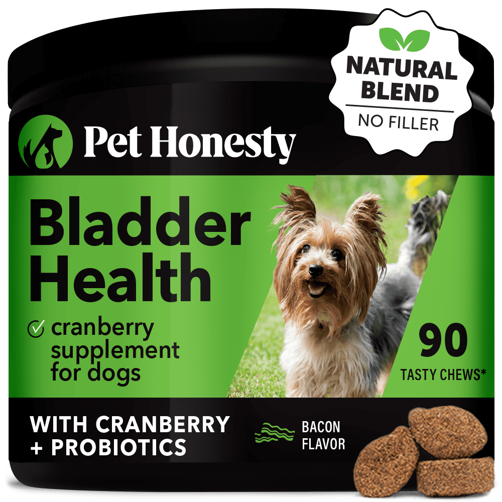 Pet Honesty Dog Bladder Health Support Cranberry Supplement w
