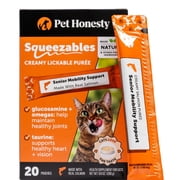 Squeezables Senior Joint Support Supplement for Cats, 20 Pouches