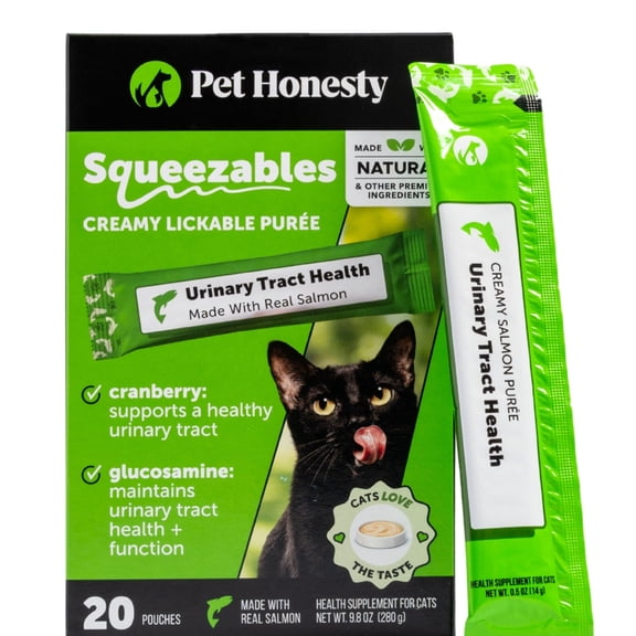 Squeezables Urinary Tract Health Supplement for Cats, 20 Pouches