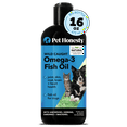Pet Honesty Wild Caught Omega 3 Fish Oil Supplement for Dogs & Cats w