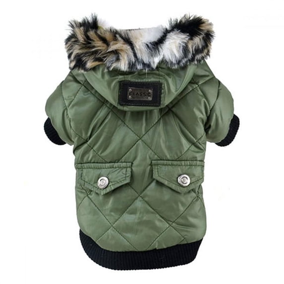 Pet Hooded Coat Puppy Dog Cat Chihuahua Winter Hoodie Jacket Jumpsuit Apparel