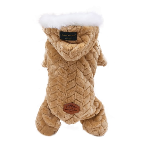 Pet Hooded Sweater Soft Polyester Blend Comfortable Fit Cozy Animal Apparel for Dogs and Cats