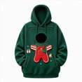 thumbnail image 1 of Pet Hoodie With Cat Dog Pouch Christmas Pet Carrier Costume Oversized Fall Winter, 1 of 8