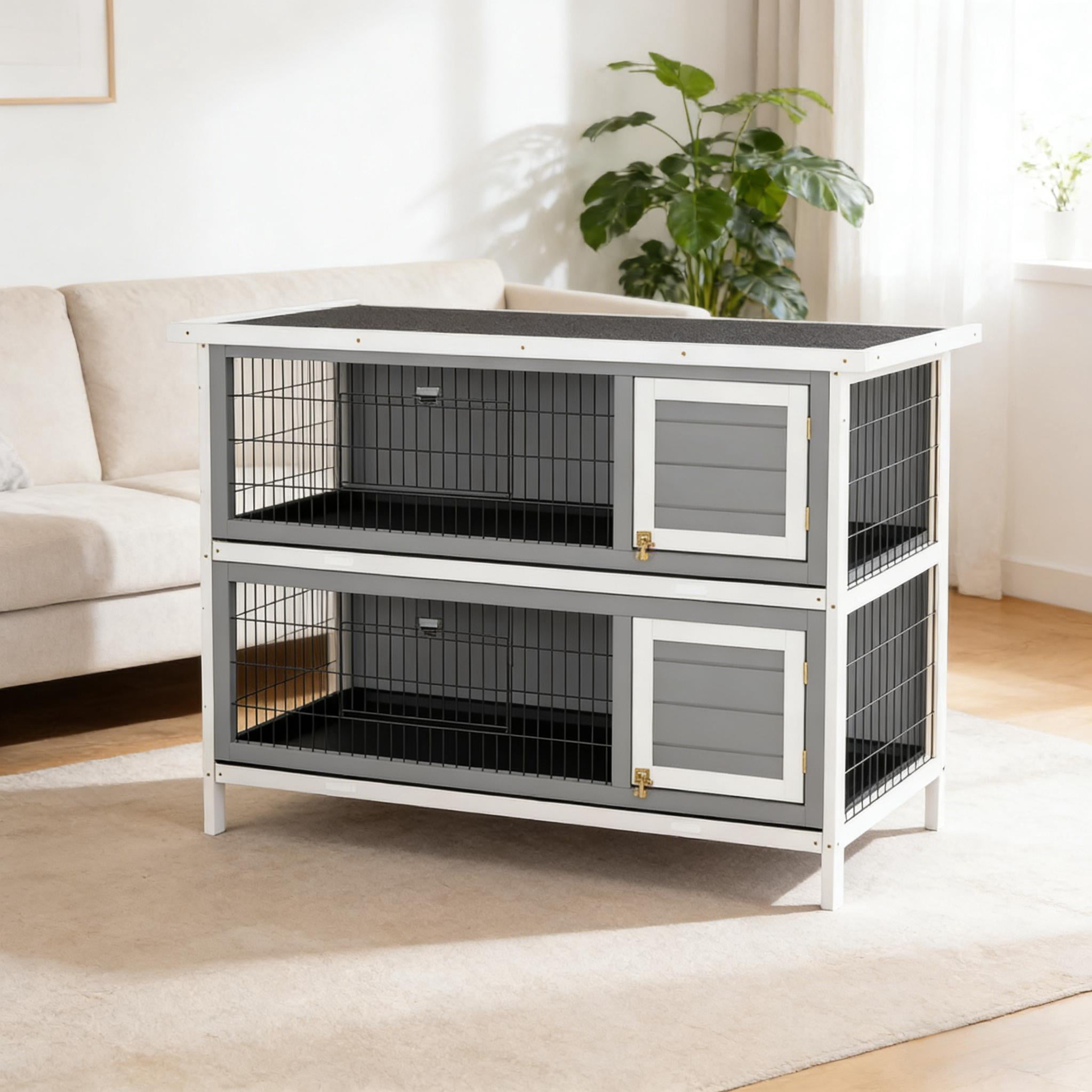 Pet House, 2-Story Large Rabbit Hutch