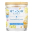 thumbnail image 1 of Pet House Candle by One Fur All Pet 794969447135 Lemon Cupcake Large Candle - Case of 3, 1 of 1