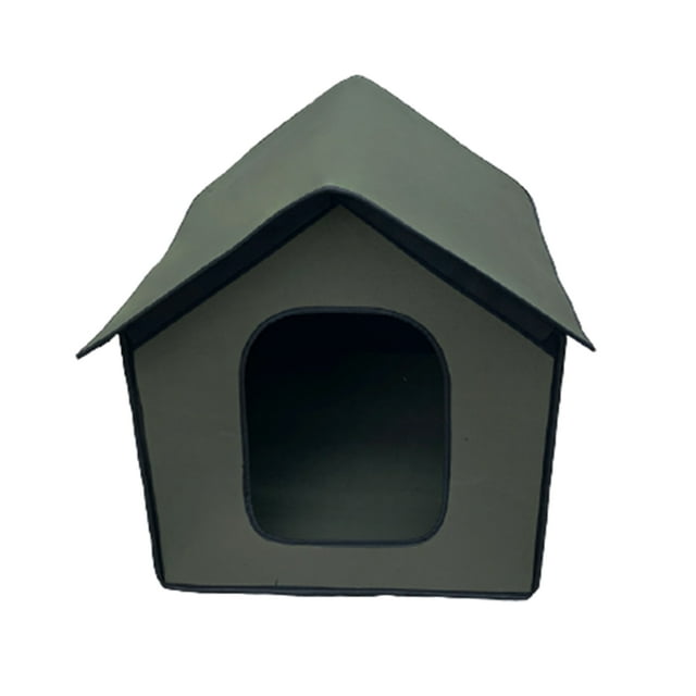 Pet House Waterproof Villa Cat Little Kennel Collapsible Dog Shelter