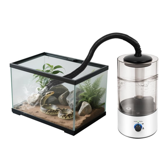 Pet Humidifier, 4L Large Capacity Humidifier, 3 Spray Levels 3.38/5.75/8.79 oz/h, Durable for Pets, Home