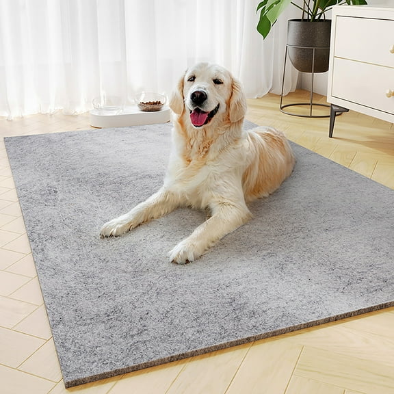 Pet Ice Mat Summer Cool Ice Silk Sleeping Mat Sofa Cushion Dog Ice Mat ,Indestructible Pet Cage Mat for Training, for Training, Whelping, Incontinence, Crate/Kennel Use(Gray)
