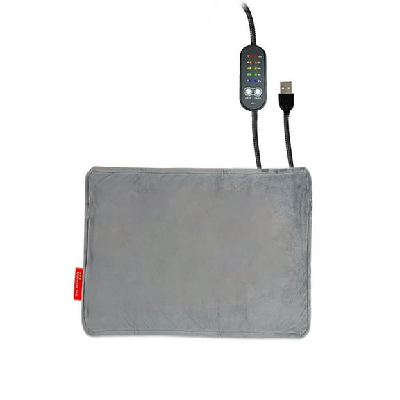 Pet Ice Mats Compact Heating Pad Adjustable Temperature Cat Mat with Timer Heating Bed Chew Cord Indoor Use 11x8 Inches