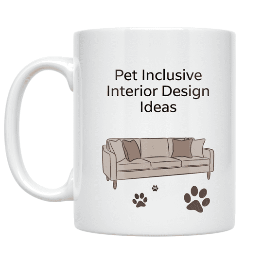 Pet Inclusive Interior Design Ideas - Pet Owner - 11 oz Ceramic Coffee Mug
