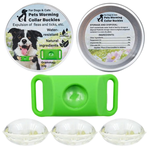 Pet Insect Buckle Collar, Antimosquito And Antiinsect Collar To Remove Fle