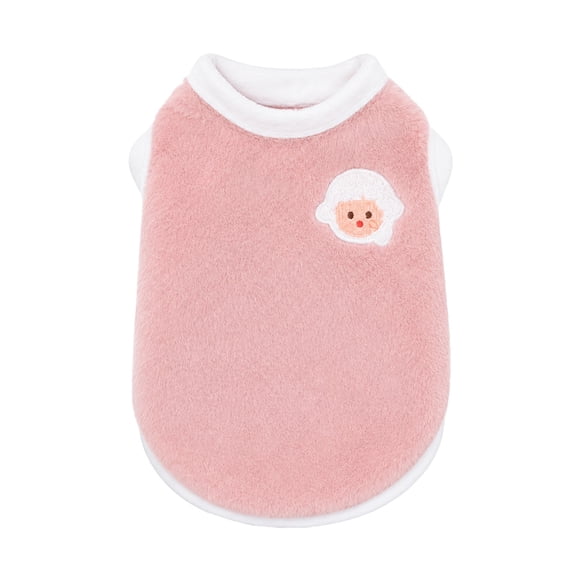 Pet Jacket Warm Thick Coat for Small Dogs and Cats, Hair Reducing Clothing for Cold Weather, Outdoor Walking