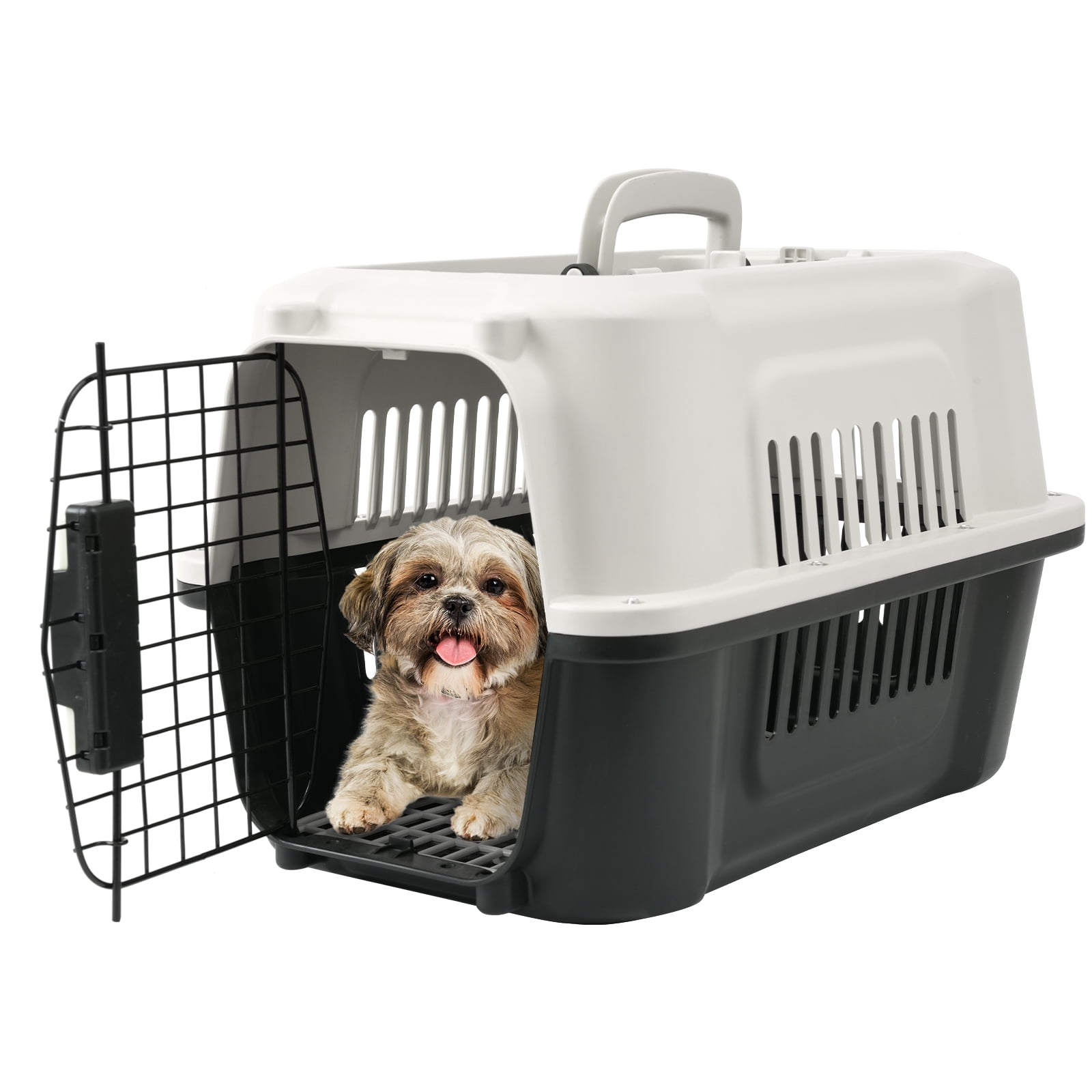 Vibrant Life Pet Kennel 19 X Small Plastic Dog Crate Portable Carrier for Pets up to 10 lbs Walmart